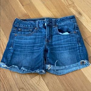 american eagle jean shorts